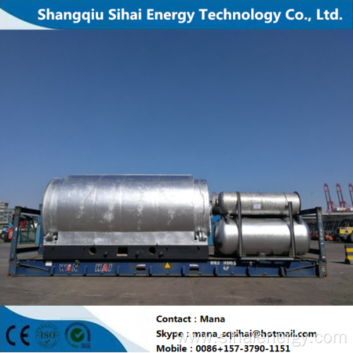 Large Capacity Pyrolysis Plant for Waste Tires